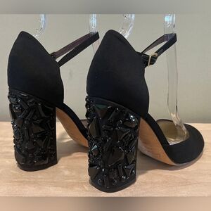 Bettye Muller "Bejeweled" Mary Jane Heels. Size 8M  New With Tags